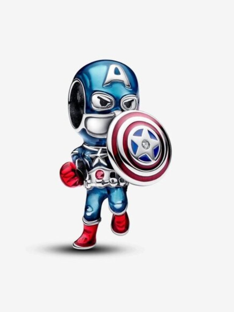 Marvel The Avengers Captain America Charm